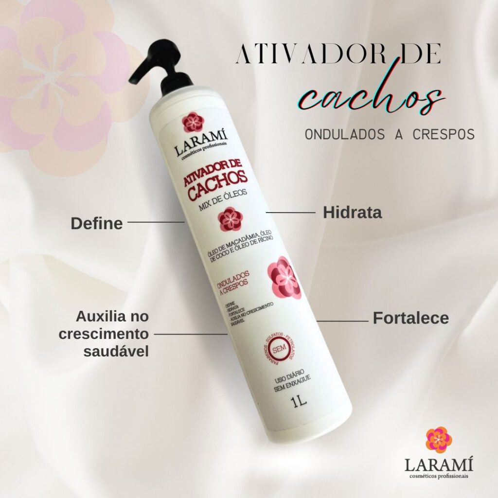 Ativador de Cachos - Laramí Cosméticos