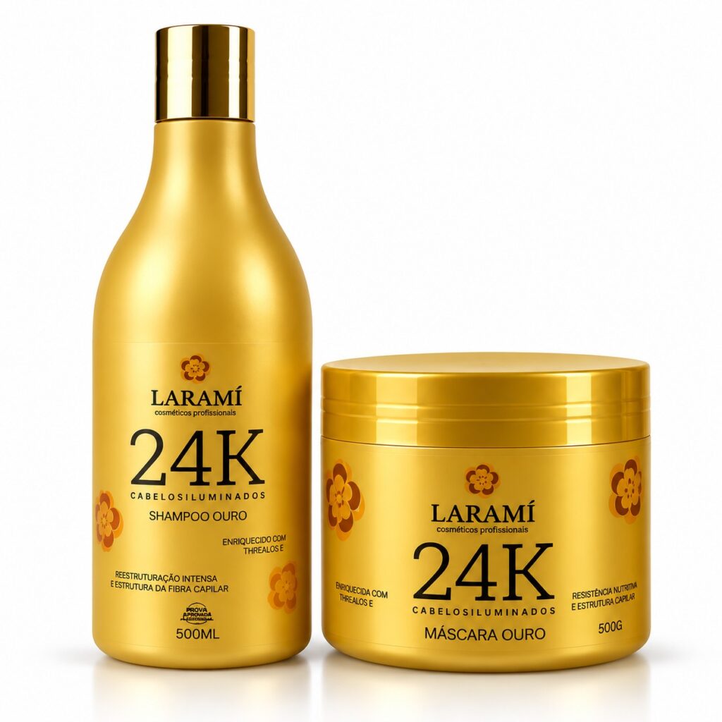 Kit 24K Ouro