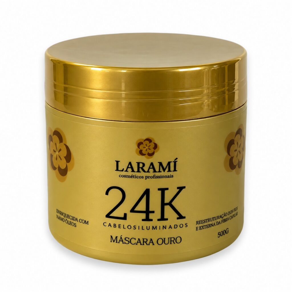 Linha Ouro 24k - Máscara