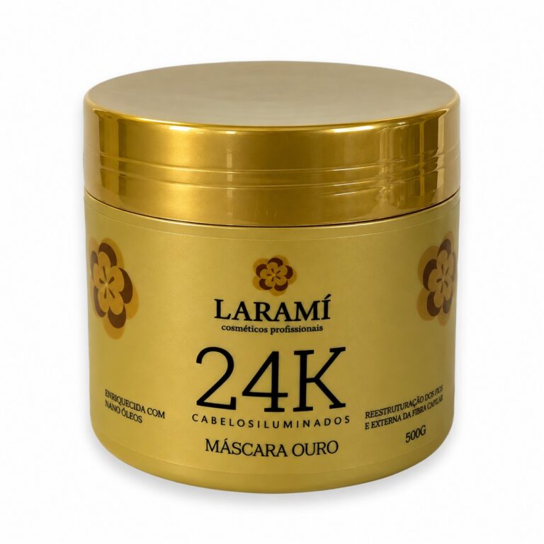 Linha Ouro 24k - Máscara
