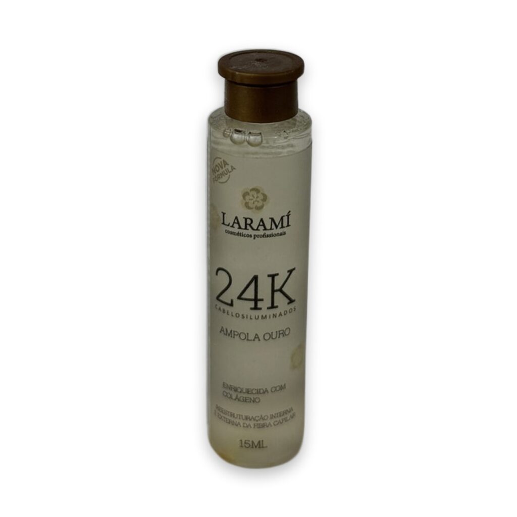 Linha ouro 24k - Ampola Reconstrutora