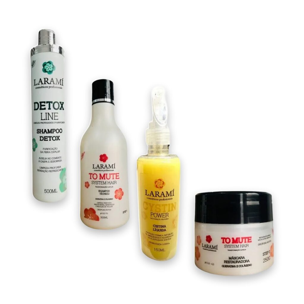 Kit Detox + To Mute + Cystin Power + Máscara To Mute
